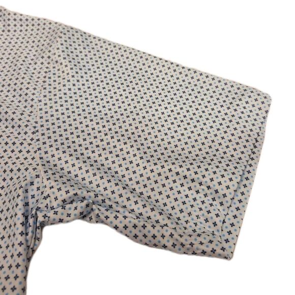 NWT Collars and Co Mens S Featherweight Relaxed Shirt Dress Polo French Quarter - Picture 4 of 8